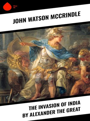 cover image of The Invasion of India by Alexander the Great